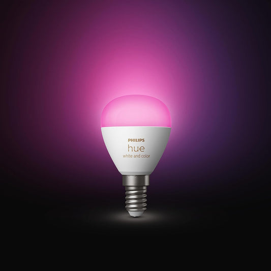 Philips Hue White & Color Ambiance E14 LED Lampe (470 Lm) Einzelpack
