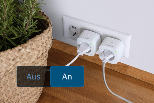 Bosch Smart Home Zwischenstecker Kompakt, Smarte Steckdose Mit App-Funktion