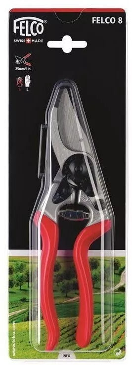 Felco 8 Classic Rosenschere, Bypass-Schere, Ergonomisch