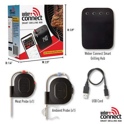 Weber 3201 Connect Smart Grilling Hub, Black