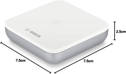 Bosch Smart Home Wassermelder, Mit Notrufschnellwahl in Der App, Rutschfest