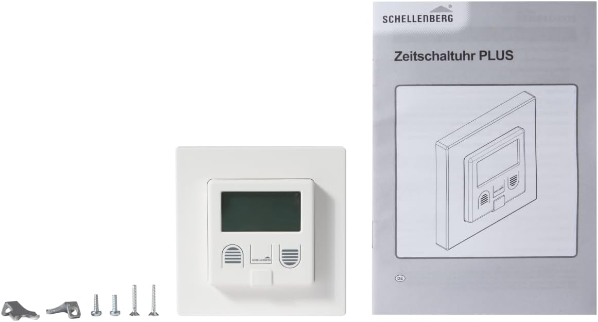 Schellenberg 25572 Zeitschaltuhr plus Zur Rolladensteuerung Mit Display