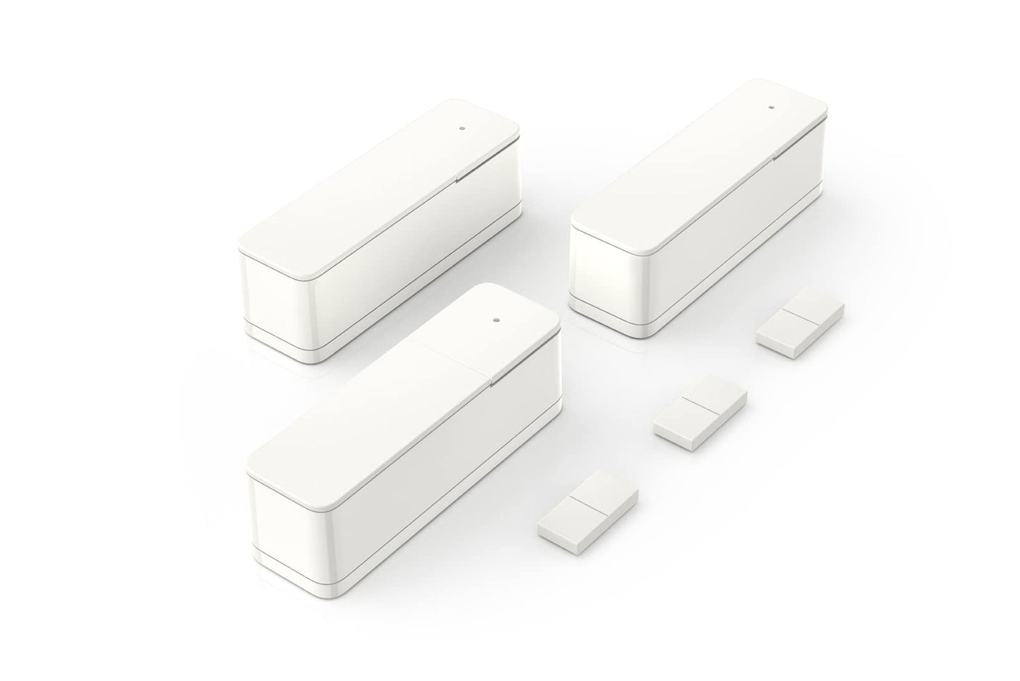 Bosch Smart Home Tür-/Fensterkontakt II, Smarter Sensor zum energieeffizienten Heizen, kompatibel mit Amazon Alexa und Google Assistant, anthrazit