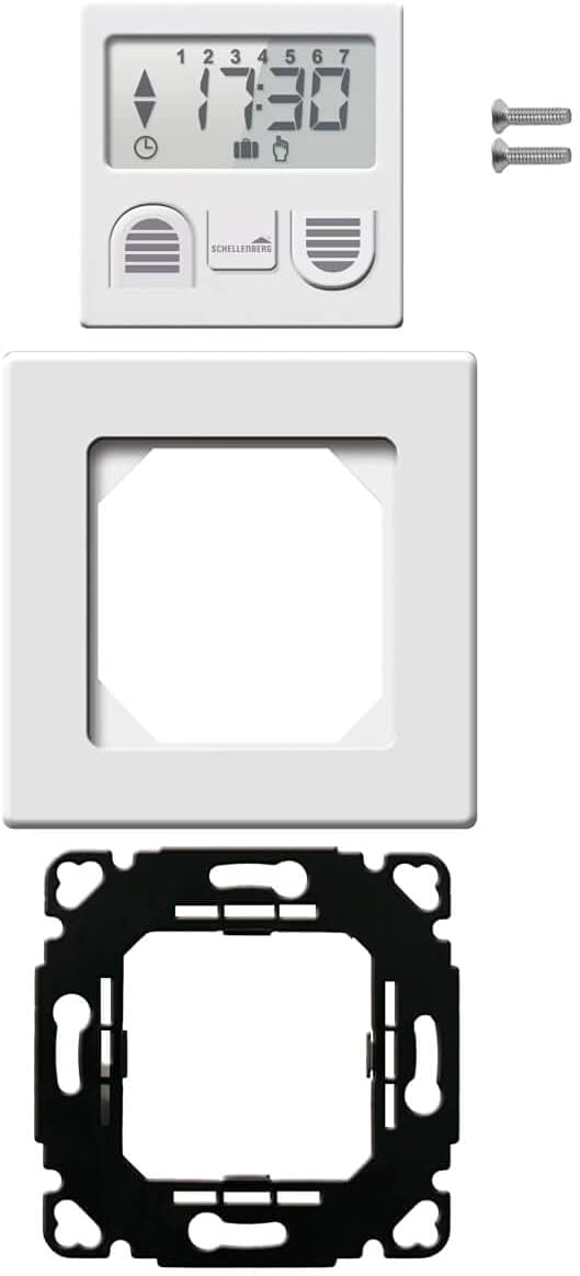Schellenberg 25571 Zeitschaltuhr Standard Zur Rollladensteuerung Von Rohrmotoren