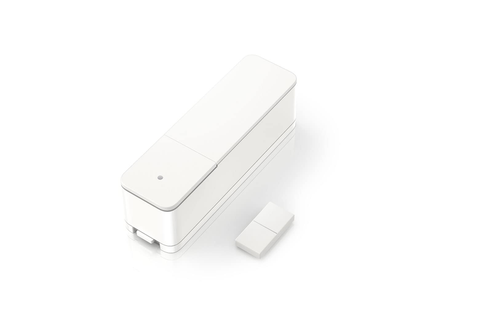 Bosch Smart Home Tür-/Fensterkontakt II, Smarter Sensor zum energieeffizienten Heizen, kompatibel mit Amazon Alexa und Google Assistant, anthrazit