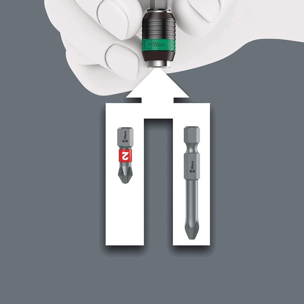 Wera 05051031001, 1 Set Kraftform Kompakt Pistol RA 4, 13-teilig, Stück One size