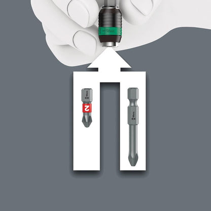 Wera 05051031001, 1 Set Kraftform Kompakt Pistol RA 4, 13-teilig, Stück One size