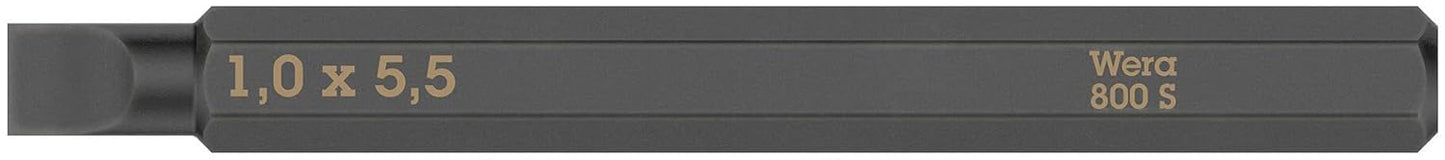 Wera 05018110001 Kraftform Kompakt 900 Set 1, Schlagschraubendreher, 19-Teilig