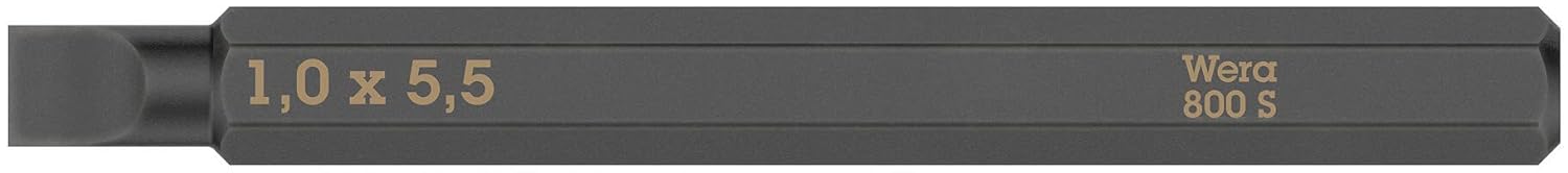 Wera 05018110001 Kraftform Kompakt 900 Set 1, Schlagschraubendreher, 19-Teilig