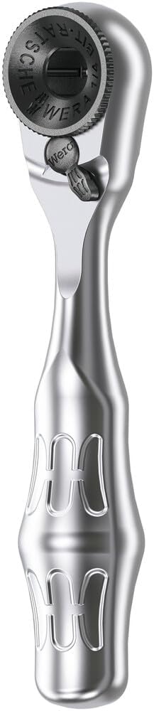 Wera 8001 a Bit-Ratsche 1/4 Zoll SB Mit 1/4 Zoll-Antrieb, 2-Teilig, 05073230001