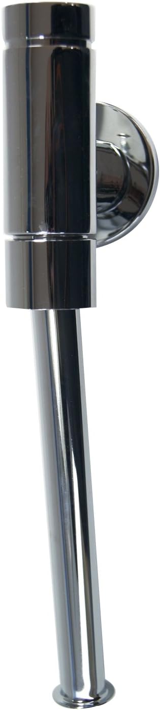 SCHELL 024760699 Urinal-Spülarmatur SCHELLOMAT BASIC, DN15 , Urinal Druckspüler ½“, mit Drucktaster , max. 0,3l/s, 0,8 - 5bar, 1 - 6l , Spülrohr ,18 x 200mm, Rosette, Spülrohr-Innenverbinder, ohne Absperrventil