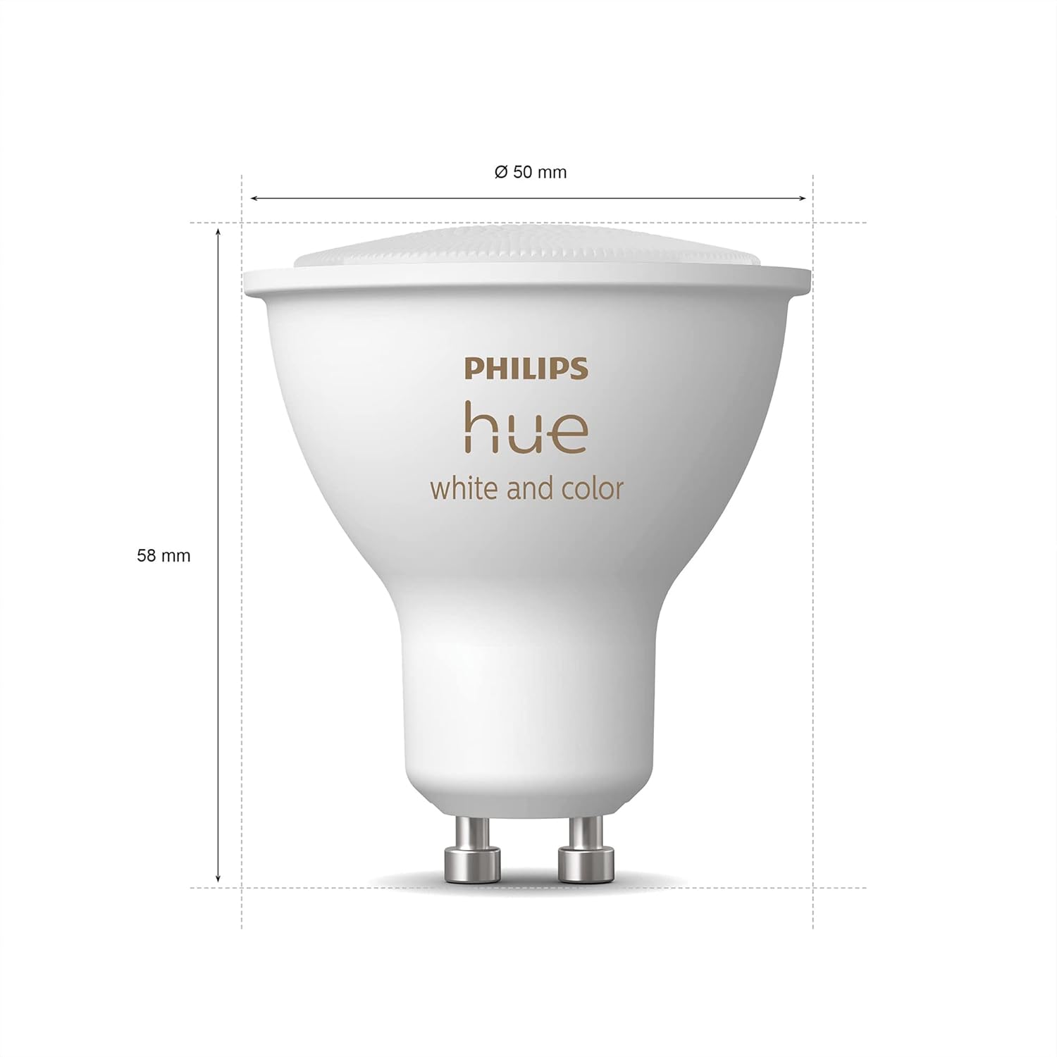 Philips Hue White & Color Ambiance GU10 LED Spot 1er Pack (350 Lm)
