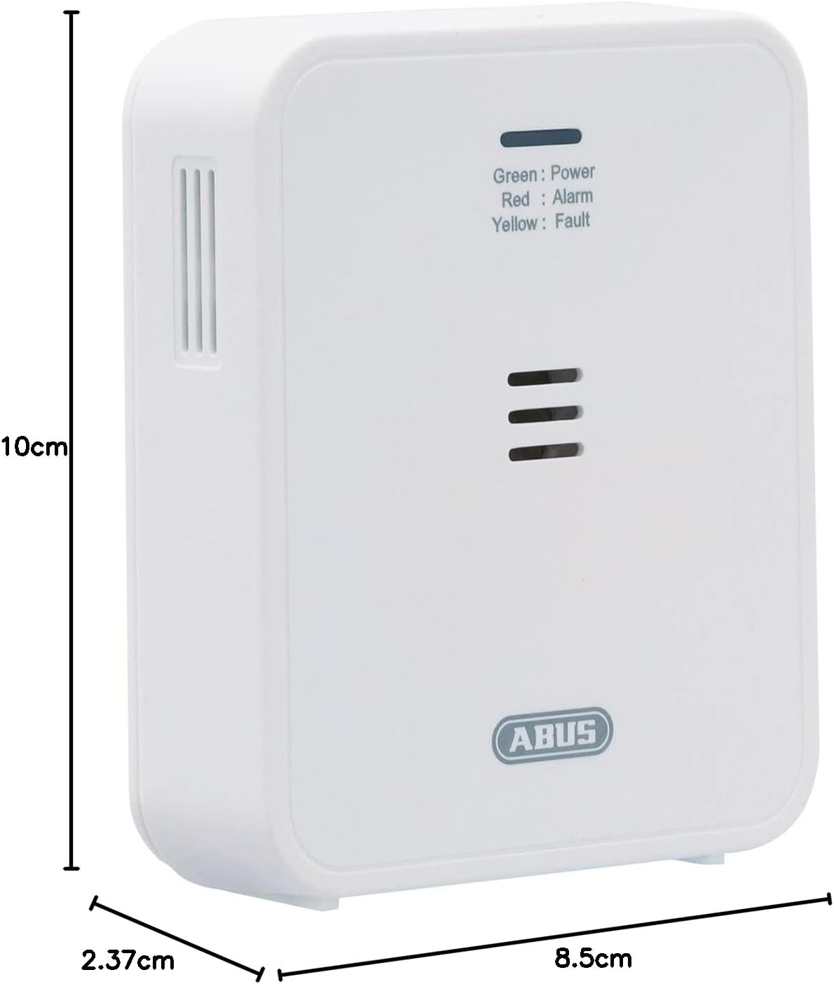 ABUS Kohlenmonoxid-Melder COWM370 - Co-Melder - Weiß