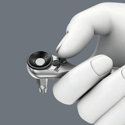 Wera 8001 a Bit-Ratsche 1/4 Zoll SB Mit 1/4 Zoll-Antrieb, 2-Teilig, 05073230001