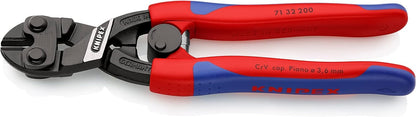 KNIPEX CoBolt Kompakt-Bolzenschneider mit Kunststoff überzogen 200 mm, 71 31 200