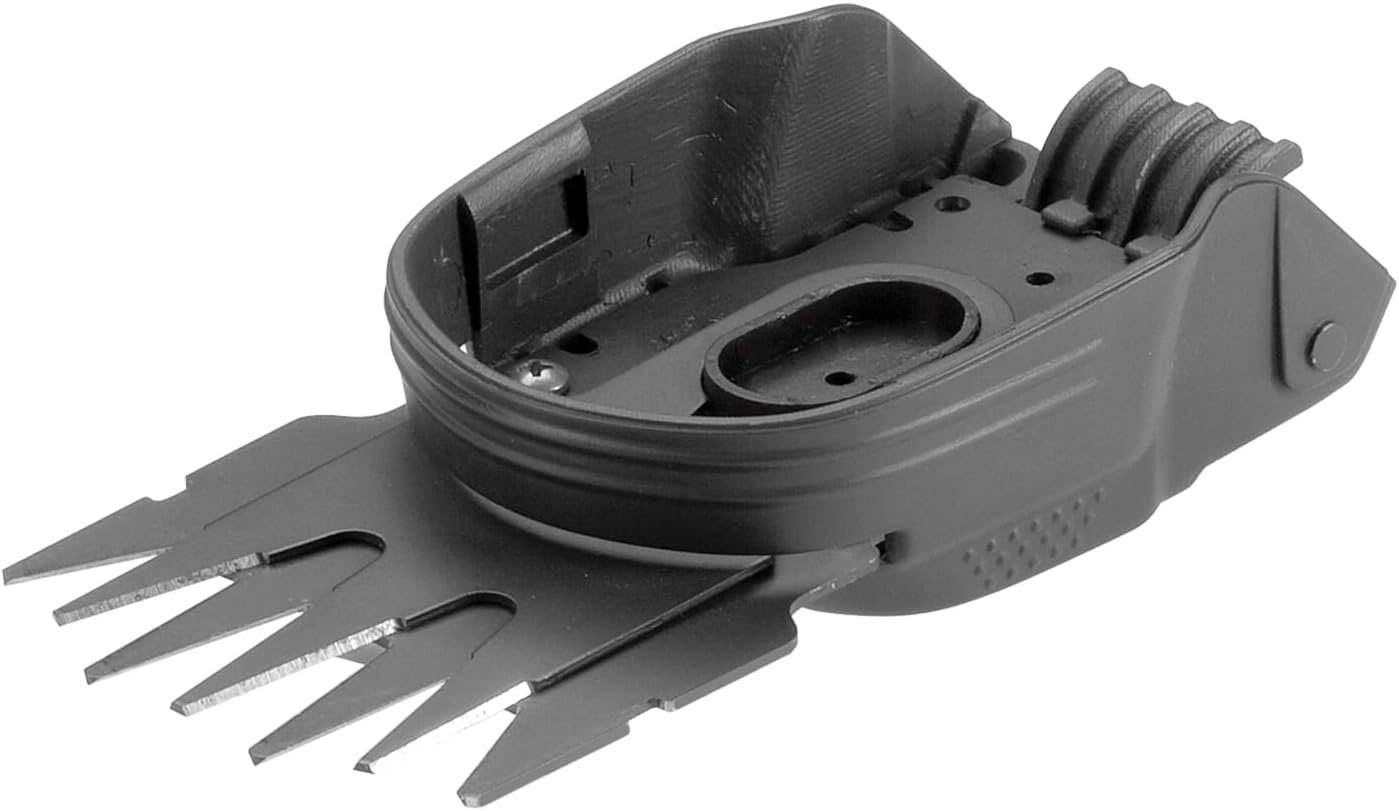 Gardena Gras- und Buchsmesser: 2-in-1 Ersatzmesser, Schnittbreite 8 cm, werkzeugloser Wechsel, Ersatzteil/Zubehör geeignet für Akku-Scheren ClassicCut und ComfortCut (2340-20)