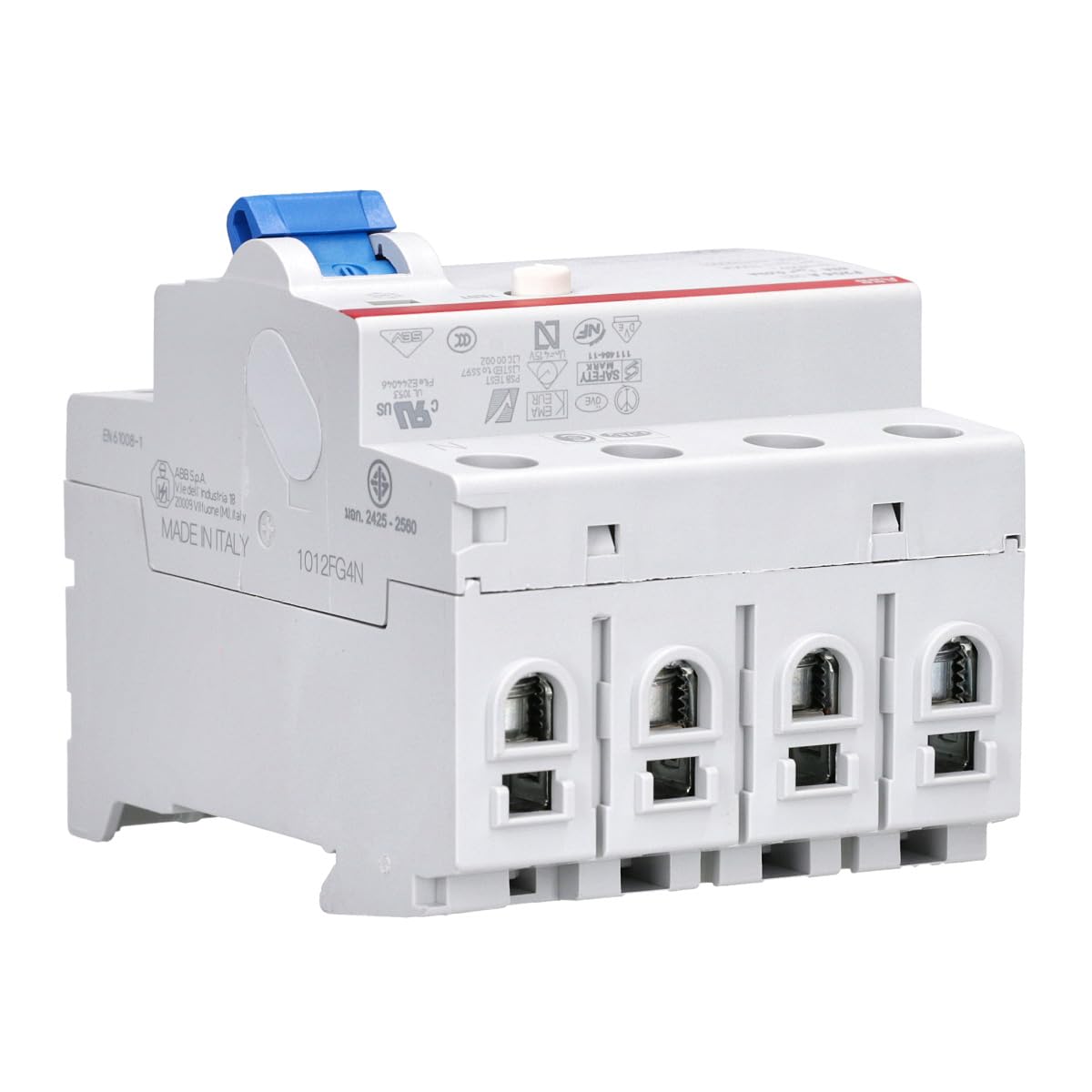 ABB F204 A-63/0.03 Fehlerstrom-Schutzschalter 4P Typ A 30 mA 63 A 2CSF204101R1630