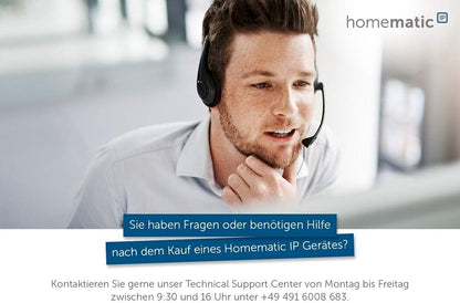 Homematic IP Smart Home Wandthermostat – Basic 154666A0