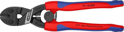 KNIPEX CoBolt Kompakt-Bolzenschneider mit Kunststoff überzogen 200 mm, 71 31 200