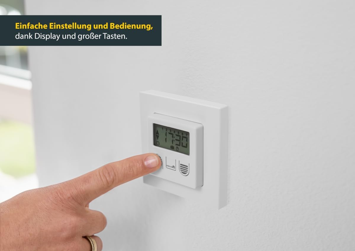 Schellenberg 25571 Zeitschaltuhr Standard Zur Rollladensteuerung Von Rohrmotoren