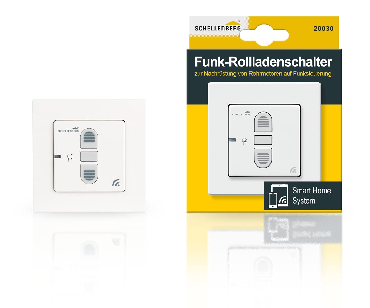 Schellenberg 20030 Smart Home Funk-Rolladenschalter & Funk-Raffstoreschalter