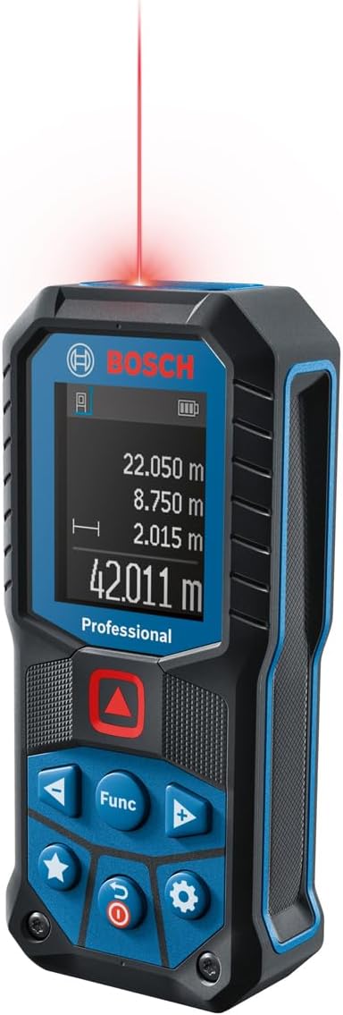 Bosch Professional Laser-Entfernungsmesser GLM 50-22 (2X Aa-Batterie, Tasche)