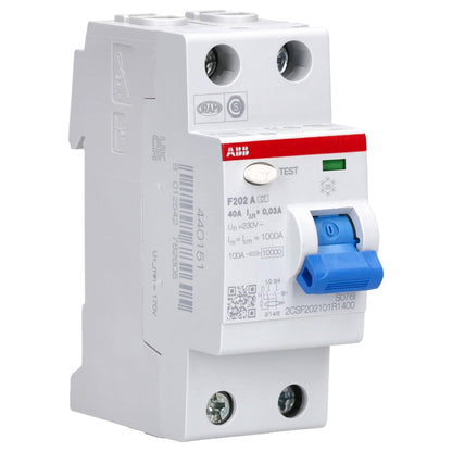 ABB F204 A-25/0.03 Fehlerstrom-Schutzschalter 4P Typ A 30 mA 25 A 2CSF204101R1250