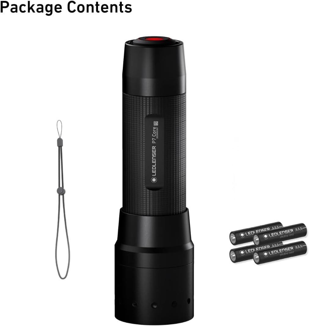 Ledlenser P7 Core | 2020 | Allround Taschenlampe LED | 450 Lumen| Fokussierbar