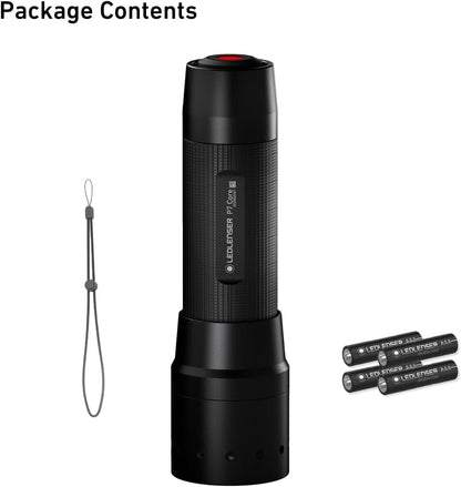 Ledlenser P7 Core | 2020 | Allround Taschenlampe LED | 450 Lumen| Fokussierbar