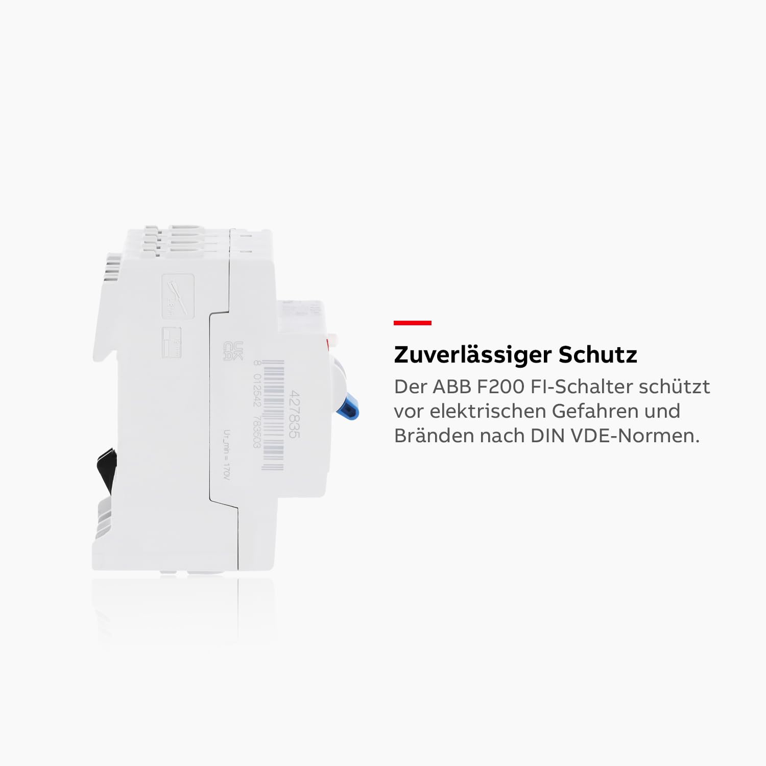 ABB F200 RCCB 4-polig, 40A, 30mA Typ A, 400V AC • Fehlerstrom-Schutzschalter • 4-polig für DIN-Schiene • Leitungsschutzschalter • FI-Schutzschalter • 2CSF204101R1400