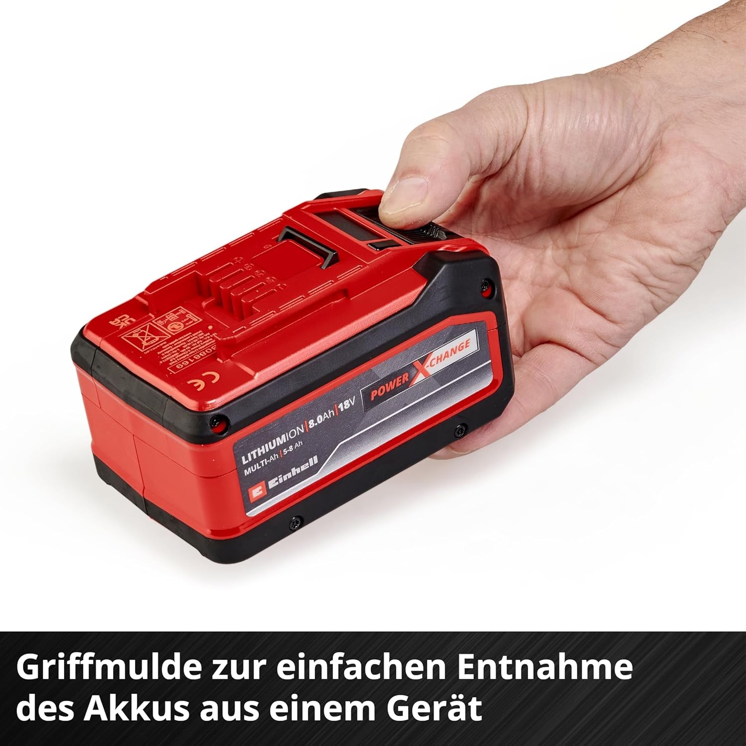 Einhell Original 18V 5-8 Ah Multi-Ah Power X-Change plus Akku