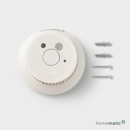 Homematic IP Smart Home Starter Set Rauchwarnmelder,Led-Notbeleuchtung, 150788A0