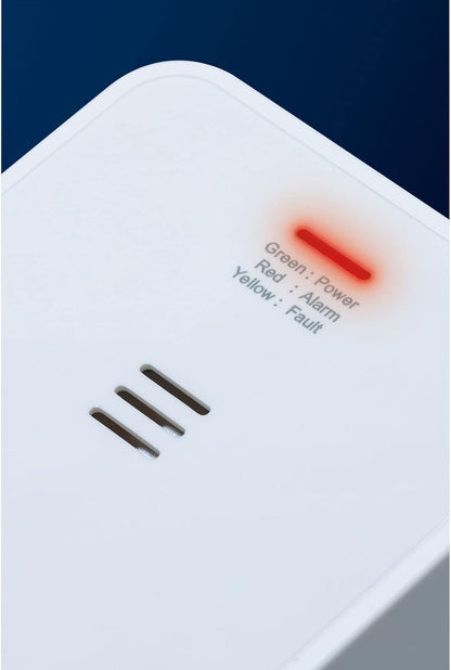 ABUS Kohlenmonoxid-Melder COWM370 - Co-Melder - Weiß