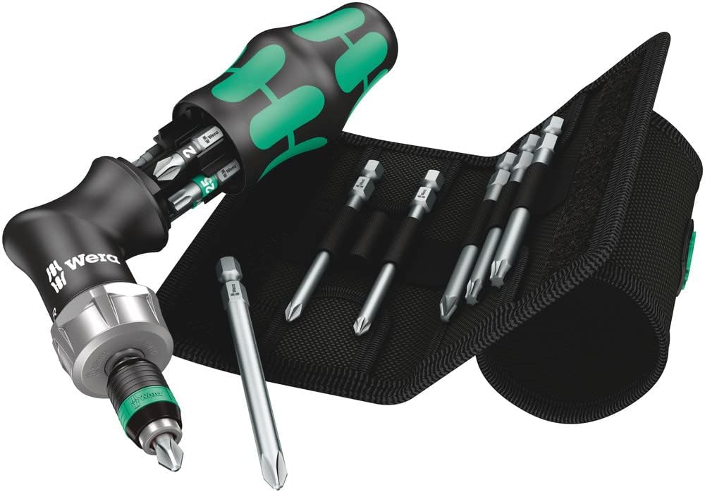 Wera 05051031001, 1 Set Kraftform Kompakt Pistol RA 4, 13-teilig, Stück One size