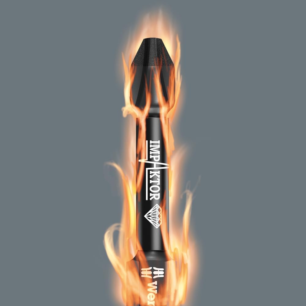 Wera Sechskant Bitsatz Set BC 30 Impaktor 1, 05057690001