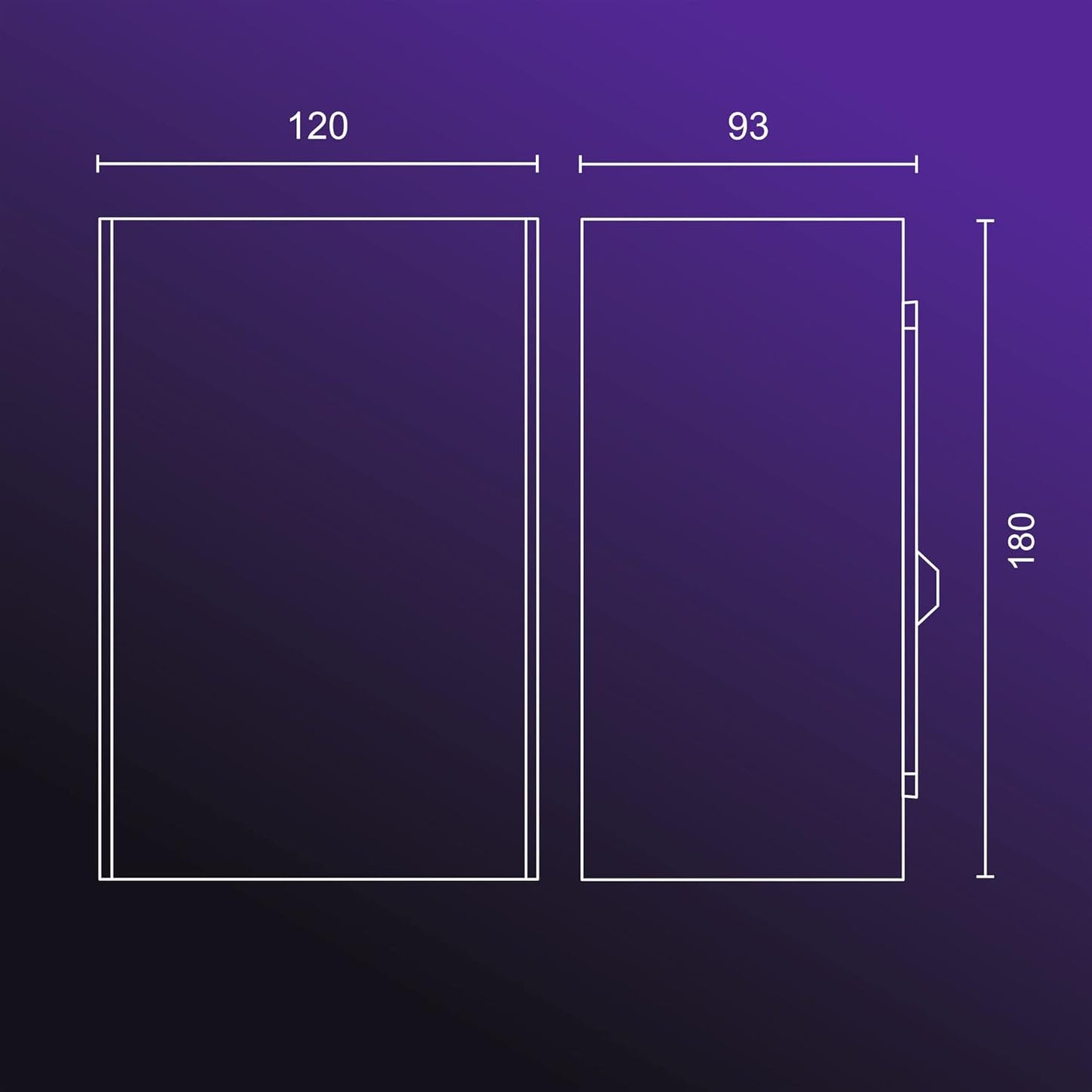 Philips Hue White and Color Ambiance LED Außenwandleuchte Resonate