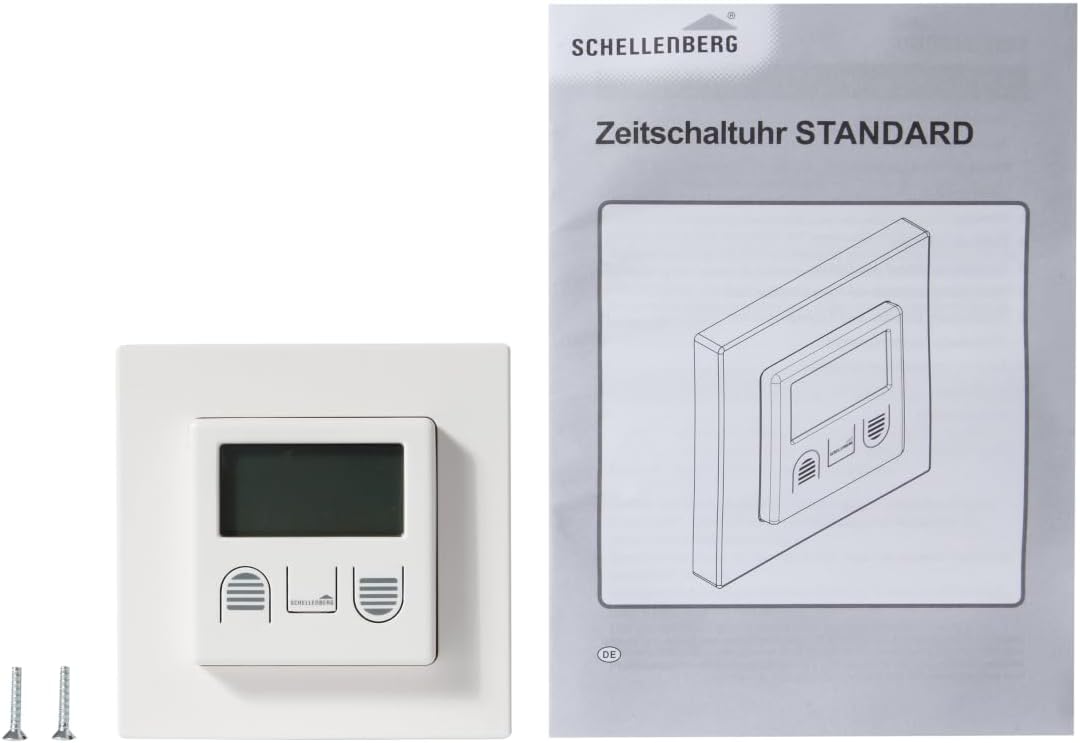 Schellenberg 25571 Zeitschaltuhr Standard Zur Rollladensteuerung Von Rohrmotoren