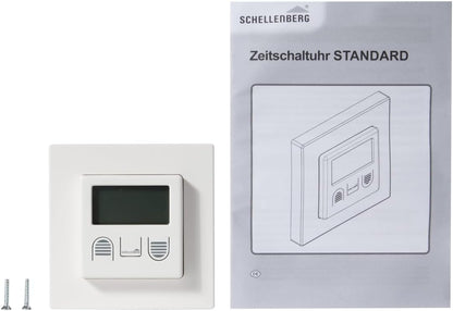 Schellenberg 25571 Zeitschaltuhr Standard Zur Rollladensteuerung Von Rohrmotoren