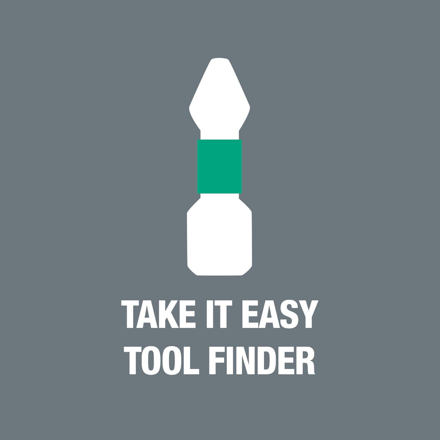 Wera Bit-Sortiment, Bit-Check 10 Impaktor 1 SB, 10-teilig, Wera 05073980001