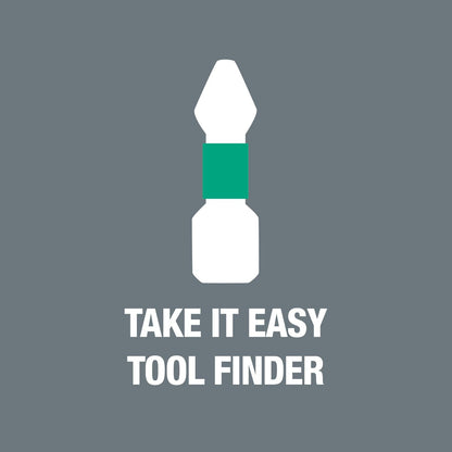 Wera Bit-Sortiment, Bit-Check 10 Impaktor 1 SB, 10-teilig, Wera 05073980001