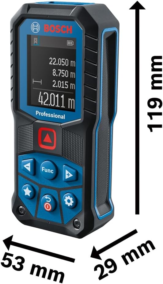 Bosch Professional Laser-Entfernungsmesser GLM 50-22 (2X Aa-Batterie, Tasche)