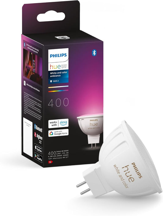 Philips Hue White Ambiance & Color MR16 LED Lampe 1er Pack