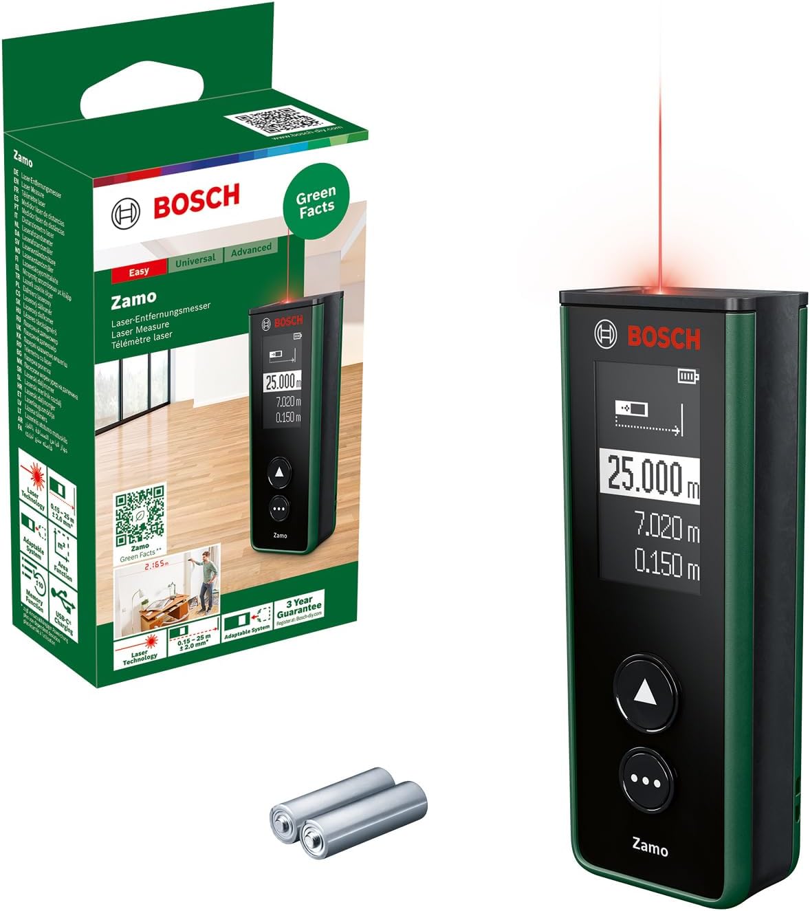 Bosch Laser-Entfernungsmesser Zamo Der 4. Generation (Im Karton)
