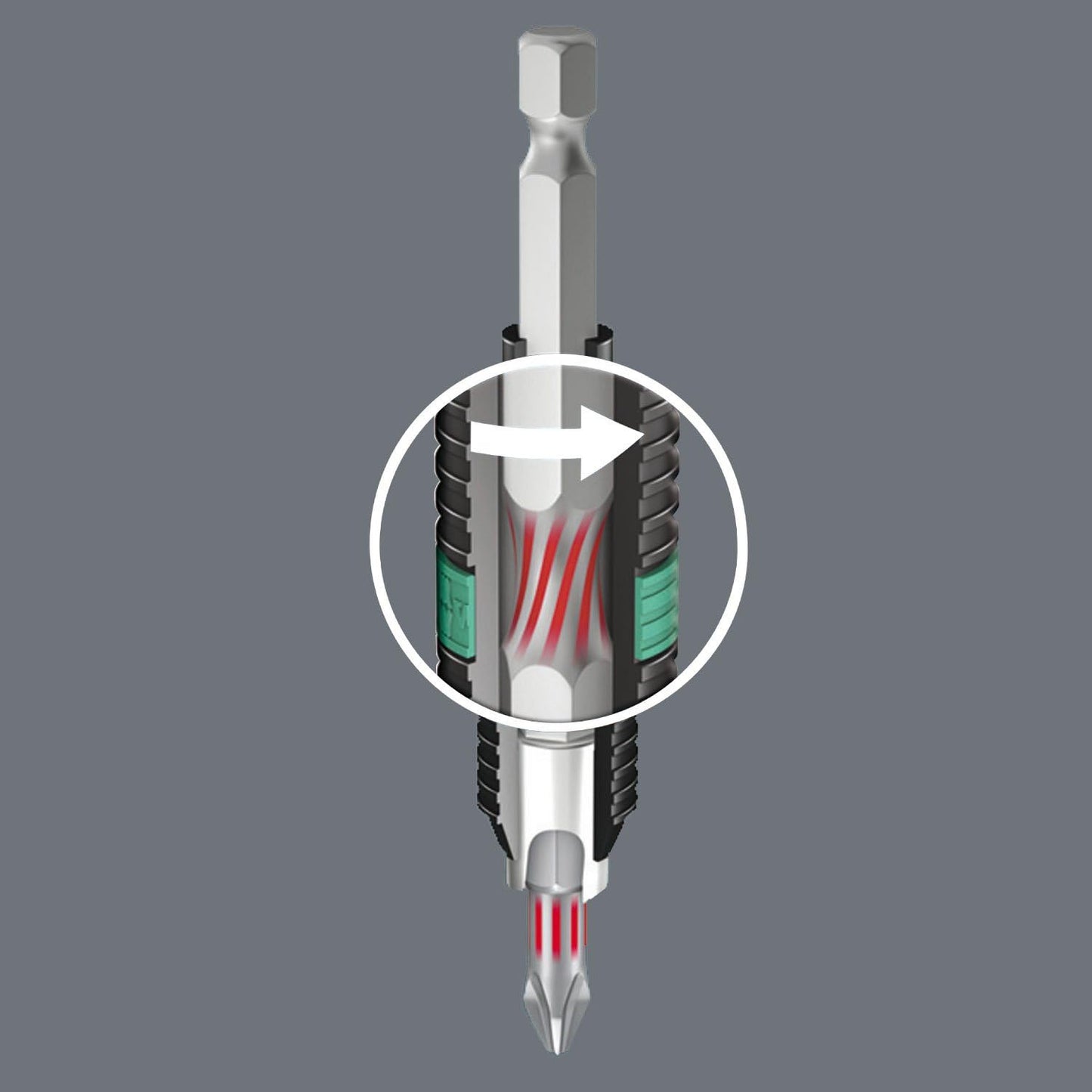 Wera Bit-Sortiment, Bit-Check 10 BiTorsion 3 SB, 10-teilig, 05073418001, 18 x 7.5 x 0.4 cm