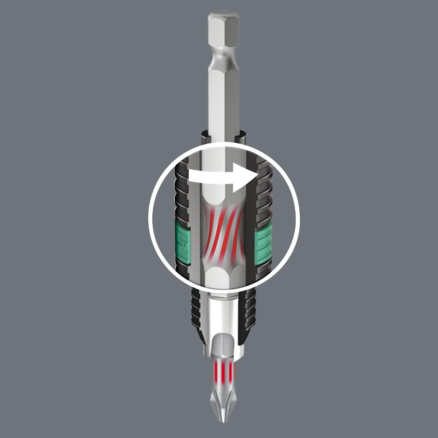 Wera Bit-Sortiment, Bit-Check 10 BiTorsion 3 SB, 10-teilig, 05073418001, 18 x 7.5 x 0.4 cm