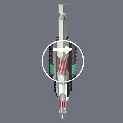 Wera Bit-Sortiment, Bit-Check 10 BiTorsion 3 SB, 10-teilig, 05073418001, 18 x 7.5 x 0.4 cm