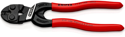 KNIPEX CoBolt Kompakt-Bolzenschneider mit Kunststoff überzogen 200 mm, 71 31 200