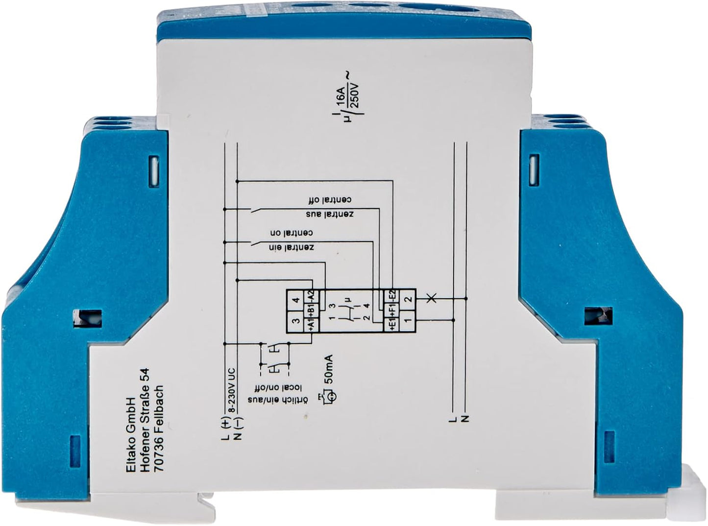 Eltako ES12Z-200-8..230V UC Stromstoßschalter Mit Potentialfreien Kontakten