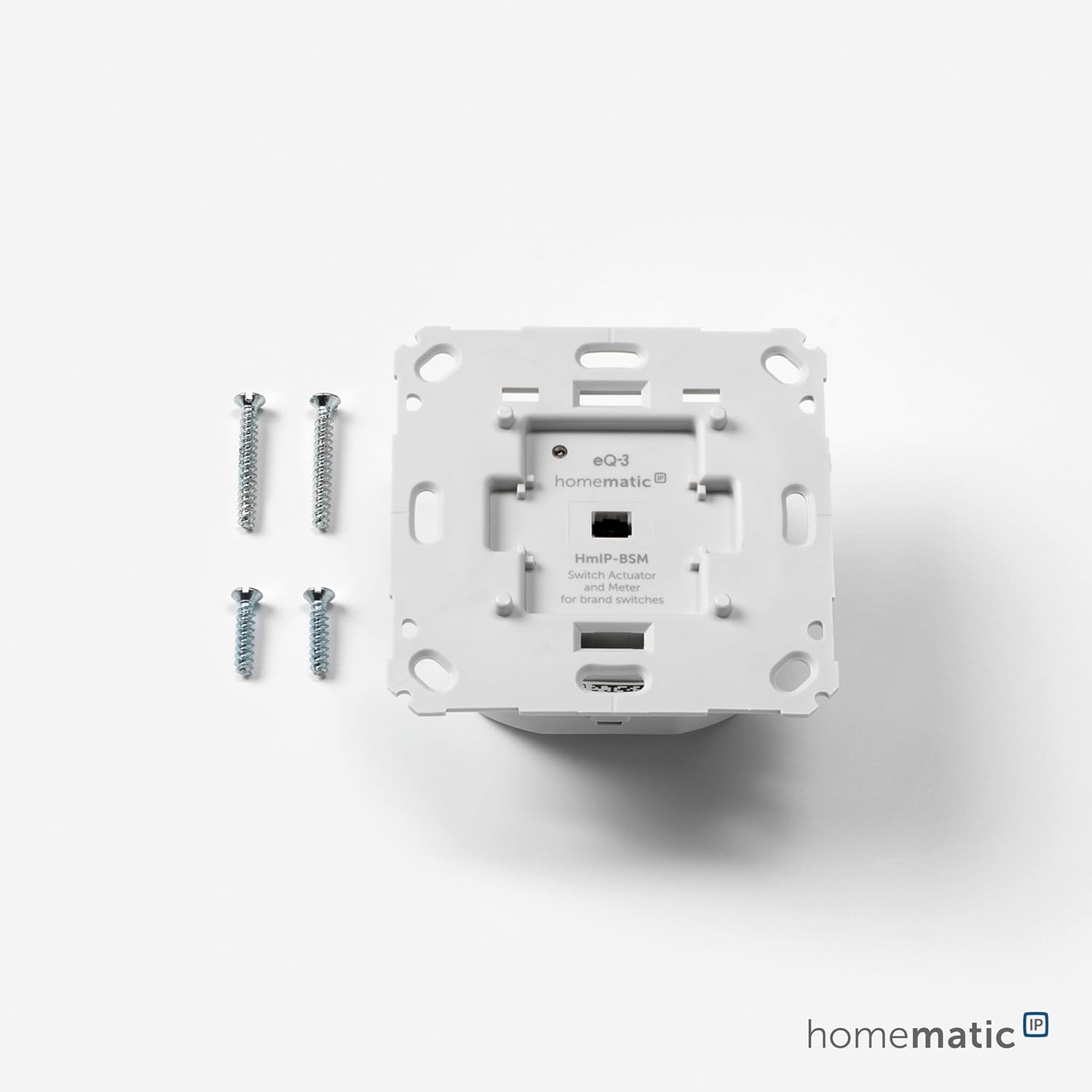 Homematic IP Smart Home Schalt-Mess-Aktor Für Markenschalter, 142720A0