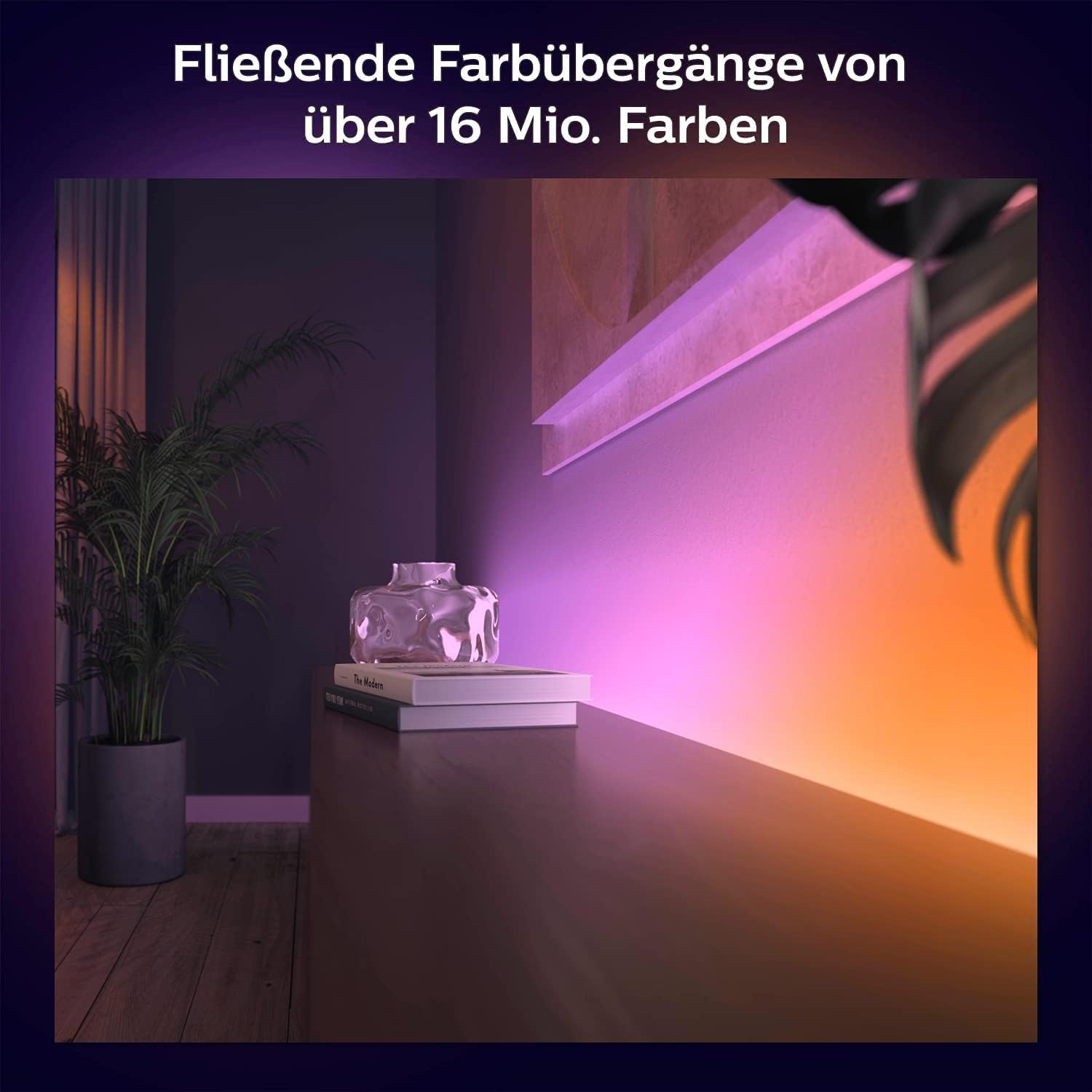 Philips Hue White & Color Ambiance Gradient Lightstrip Basis-Set (2 Meter)